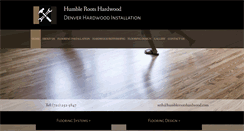 Desktop Screenshot of humblerootshardwood.com